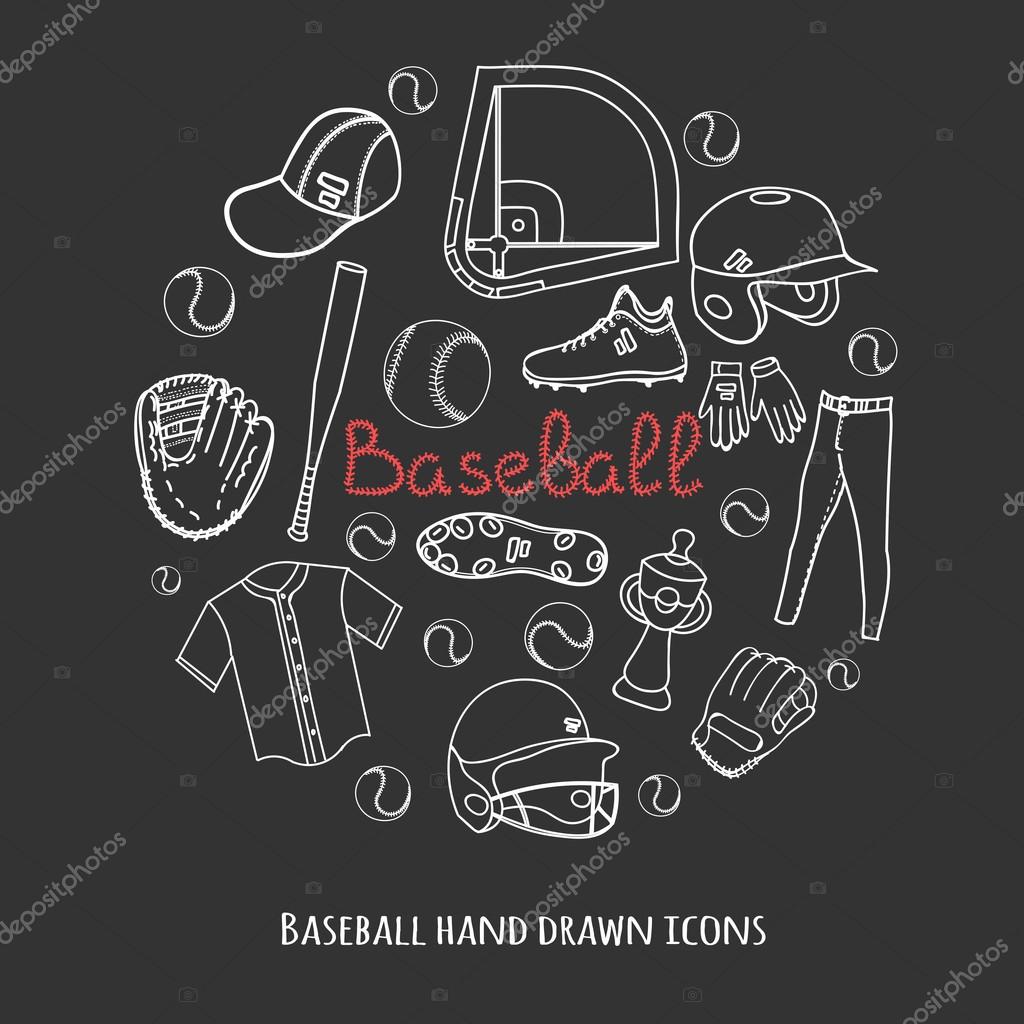 Hand Drawn Doodle American Football Set Vector Illustration Sketchy Sport  Related Icons Football Elements Ball Helmet Jersey Pants Knee Thigh  Shoulder Pads Cleats Field Cheerleading Down Indicator Stock Illustration -  Download Image