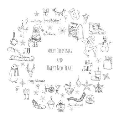 Merry christmas elemanları