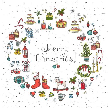 Merry christmas elemanları