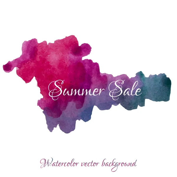 Banner de venta de verano — Archivo Imágenes Vectoriales