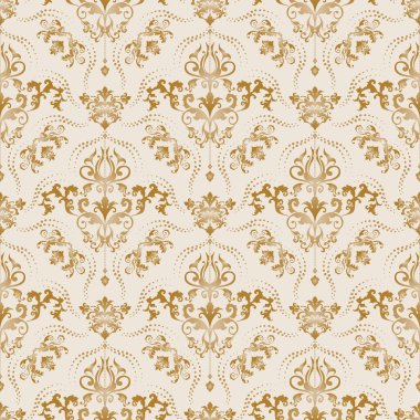 Damask Çiçeksiz desen.