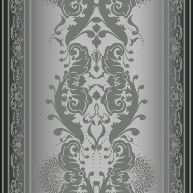 Damask Çiçeksiz desen.