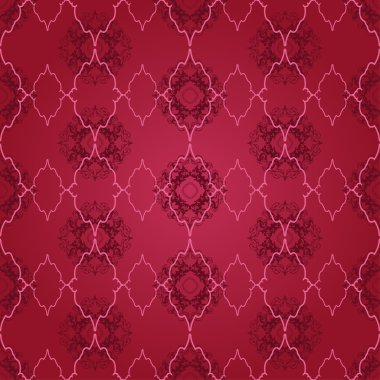 Damask Çiçeksiz desen.