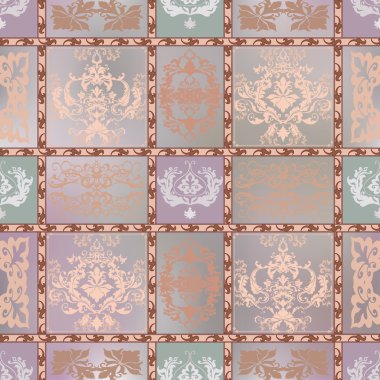 Damask Çiçeksiz desen.