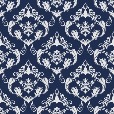 Damask Çiçeksiz desen.