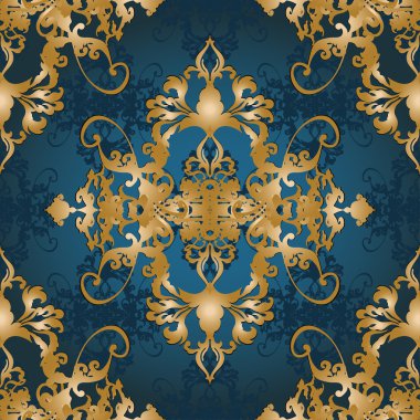 Damask Çiçeksiz desen.