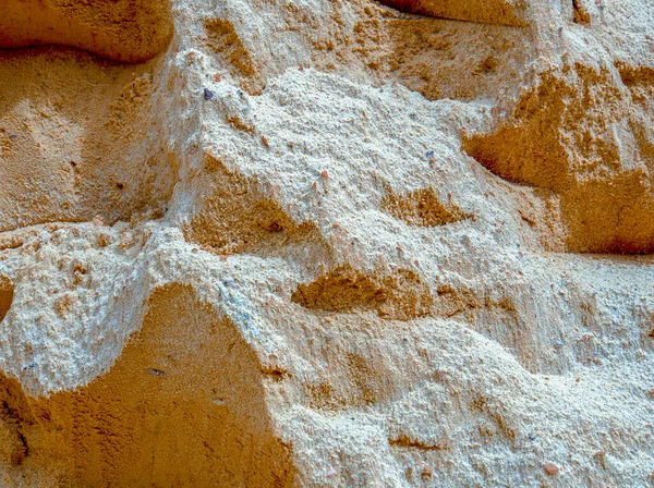 建筑中使用的沙堆的特写摄影 在哥伦比亚中部安第斯山脉被捕 — 图库照片
