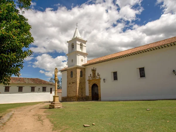 Vue Côté Église Notre Dame Mont Carmel Dans Ville Coloniale — Photo