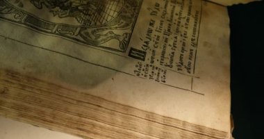 Kiev-Pecherska Lavra Eski-Slav Tarzı Gravürler Yazma Eski Kitap Paterik Kitap Sayfaları Dönüm Aziz Rahipler In Hayatından Episodes