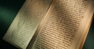Kiev-Pecherska Lavra Eski-Slav Tarzı Gravürler Yazma Eski Kitap Paterik Kitap Sayfaları Dönüm Aziz Rahipler In Hayatından Episodes