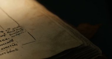 Kiev-Pecherska Lavra Eski-Slav Tarzı Gravürler Yazma Eski Kitap Paterik Kitap Sayfaları Dönüm Aziz Rahipler In Hayatından Episodes