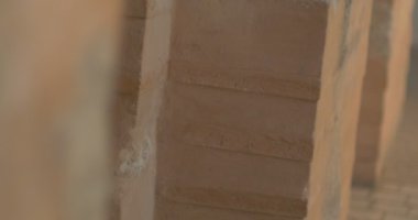Kiev-Pechersk Lavra Varsayım Katedrali içinde Tapınak John Baptist Kilisesi Ayrı Tapınağı Açık Kahverengi Taş Duvar
