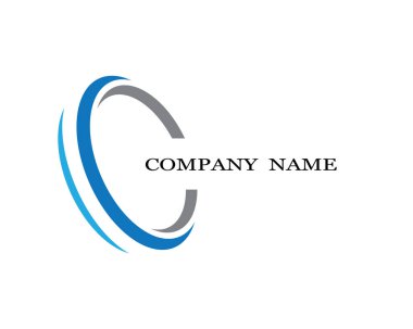 Çember logo şablonu vektör resimleme tasarımı