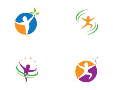 Spor logo vektör illüstrasyon tasarımı