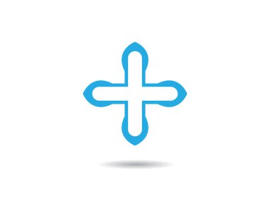 Tıbbi Logo şablon vektör illüstrasyon tasarımı