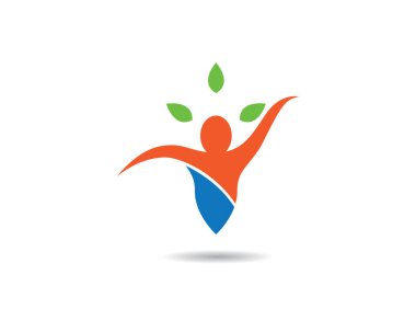 Spor logosu sembolü vektör illüstrasyon tasarımı