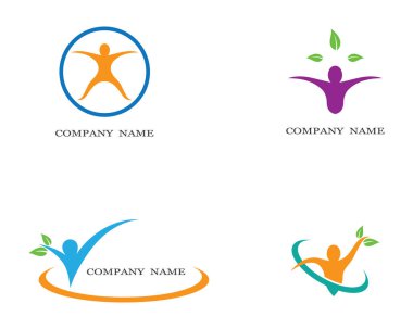 Spor logosu sembolü vektör illüstrasyon tasarımı