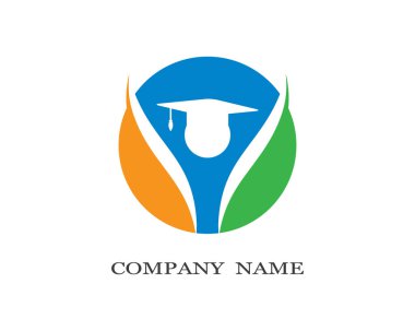 Eğitim Logosu Şablonu vektör illüstrasyon tasarımı