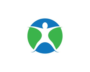 Spor logosu sembolü vektör illüstrasyon tasarımı