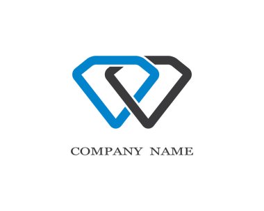 Kurumsal logo şablon vektör illüstrasyon tasarımı