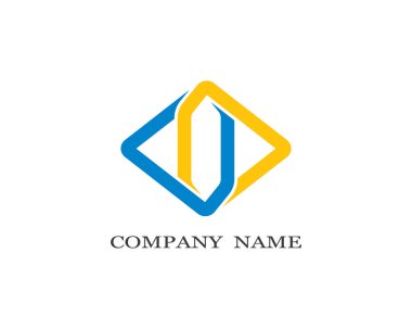 Kurumsal logo şablon vektör illüstrasyon tasarımı