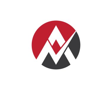 Bir harf logo vektör illüstrasyon tasarımı