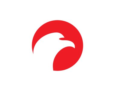 Kartal logo şablon vektör simgesi
