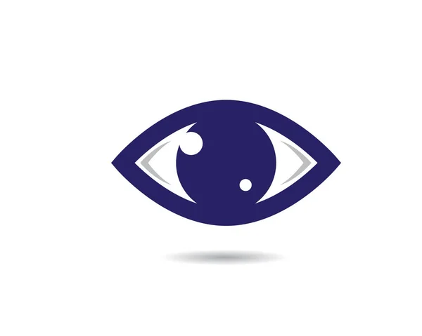 Merk Identiteit Corporate Eye Care Vector Logo Ontwerp — Stockvector