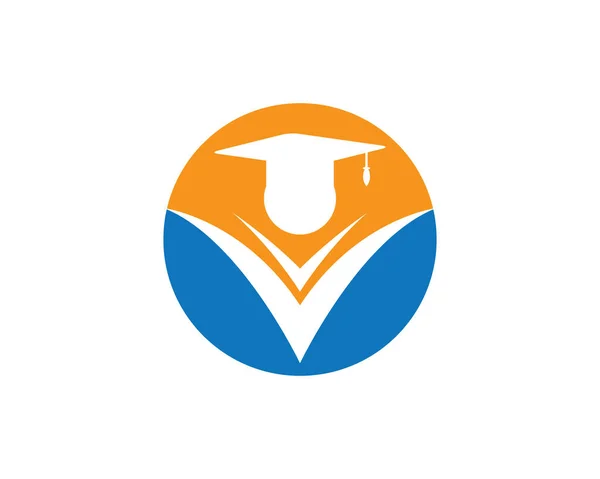Vzdělávací Logo Návrhy Vektorových Ikon — Stockový vektor