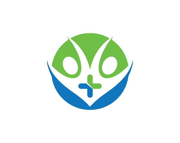 Medizinische Logo Vorlage Vektor Symbol Illustration Design — Stockvektor
