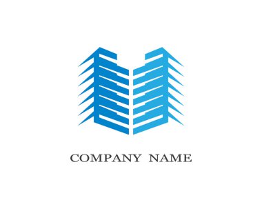 Emlak logosu illüstrasyon tasarımı