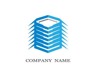 Emlak logosu illüstrasyon tasarımı