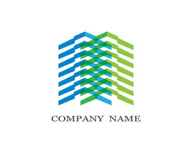 Emlak logosu illüstrasyon tasarımı