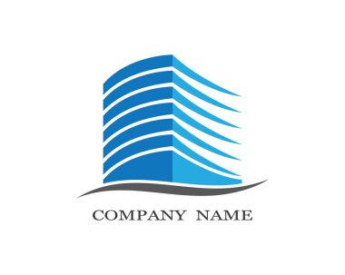 Emlak logosu illüstrasyon tasarımı