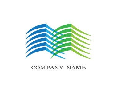 Emlak logosu illüstrasyon tasarımı