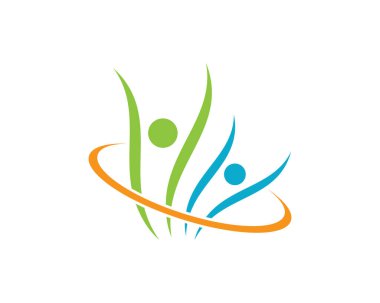 Evlat edinme ve toplumsal bakım logosu vektör resmetme tasarımı