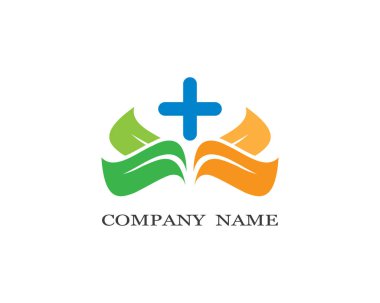 Tıbbi Logo şablon vektör illüstrasyon tasarımı