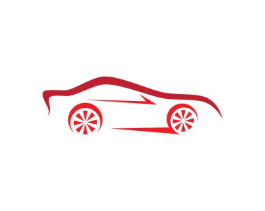 Otomobil Logo Şablonu vektör illüstrasyon tasarımı