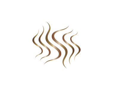 Kuaför logo şablonu vektör resimleme tasarımı