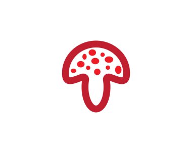 Mantar vektör resimleme tasarımı