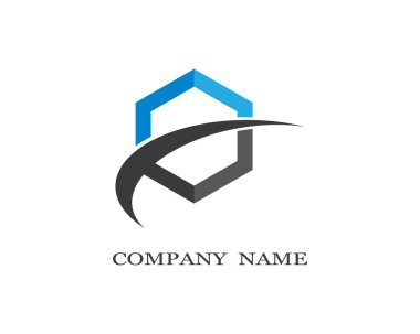 Soyut logo şablon vektör resimleme tasarımı