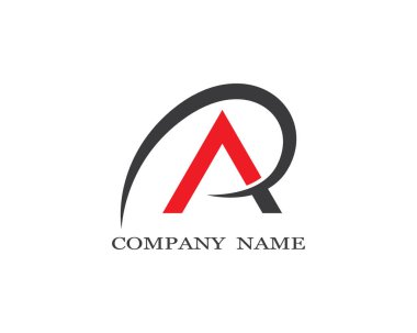 Bir harf logo vektör illüstrasyon tasarımı