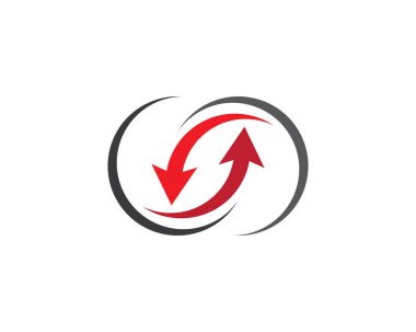 Ok logo şablonu vektör resimleme tasarımı