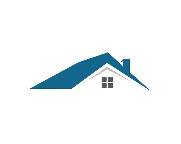 Property Logo Template Vector Icon Illustration Design — Stock Vector