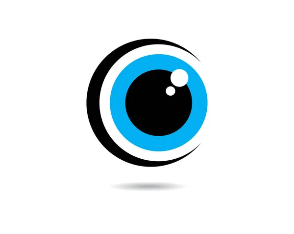 Markenidentität Corporate Eye Care Vektor Logo Design — Stockvektor