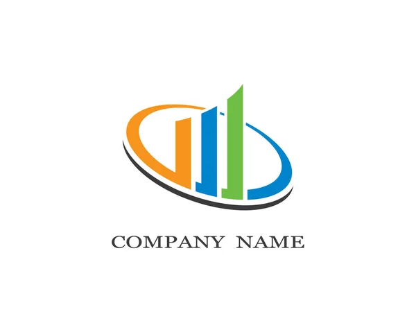 Business Finance Λογότυπο Πρότυπο Διανυσματικό Εικονίδιο — Διανυσματικό Αρχείο