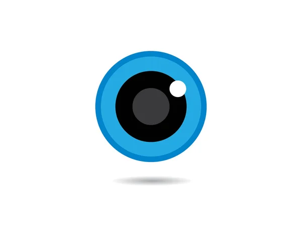Identidad Marca Diseño Del Logotipo Del Vector Cuidado Ocular Corporativo — Archivo Imágenes Vectoriales