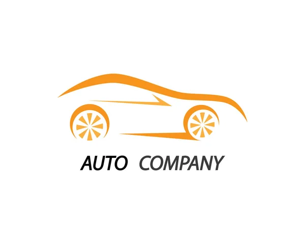 Auto Bil Logotyp Mall Vektor Ikon Illustration Design — Stock vektor