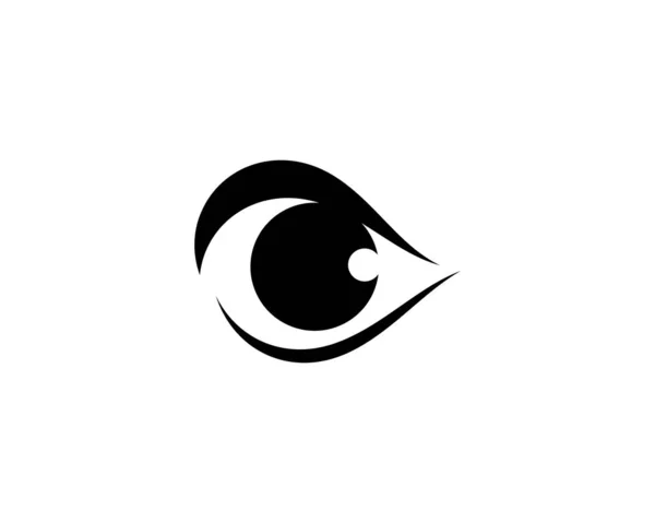 品牌识别企业眼睛护理病媒标志设计 — 图库矢量图片