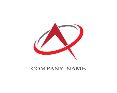 Bir harf logo vektör illüstrasyon tasarımı